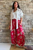 Carnaby Balloon Cuff Pant Sangria & Tan